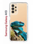 Чехол-накладка Samsung Galaxy A13 (630896) Kruche PRINT Змея