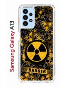 Чехол-накладка Samsung Galaxy A13 (630896) Kruche PRINT Danger