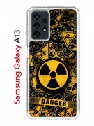 Чехол-накладка Samsung Galaxy A13 (630896) Kruche PRINT Danger