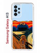 Чехол-накладка Samsung Galaxy A13 (630896) Kruche PRINT Cookie Scream
