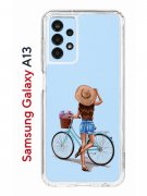 Чехол-накладка Samsung Galaxy A13 (630896) Kruche PRINT Велосипедная прогулка