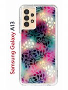 Чехол-накладка Samsung Galaxy A13 (630896) Kruche PRINT Цветные листья