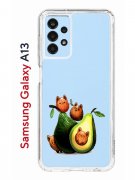 Чехол-накладка Samsung Galaxy A13 (630896) Kruche PRINT Авокотики