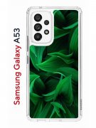 Чехол-накладка Samsung Galaxy A53 5G Kruche Print Grass