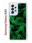 Чехол-накладка Samsung Galaxy A53 5G Kruche Print Grass