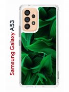 Чехол-накладка Samsung Galaxy A53 5G Kruche Print Grass