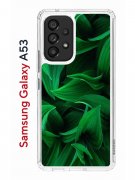 Чехол-накладка Samsung Galaxy A53 5G Kruche Print Grass