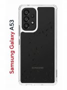 Чехол-накладка Samsung Galaxy A53 5G Kruche Print Муравьи