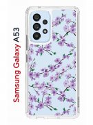 Чехол-накладка Samsung Galaxy A53 5G (630894) Kruche PRINT Сакура