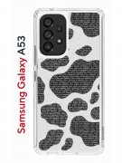 Чехол-накладка Samsung Galaxy A53 5G (630894) Kruche PRINT Доброта