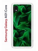 Чехол-накладка Samsung Galaxy A01 Core (593952) Kruche PRINT Grass