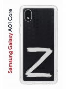 Чехол-накладка Samsung Galaxy A01 Core (593952) Kruche PRINT Zet