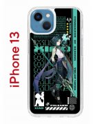 Чехол-накладка Apple iPhone 13 (606542) Kruche PRINT Xiao Genshin