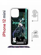 Чехол-накладка Apple iPhone 12 mini (598926) Kruche PRINT Xiao Genshin