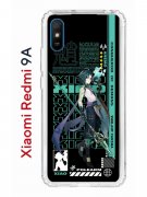 Чехол-накладка Xiaomi Redmi 9A Kruche Print Xiao Genshin
