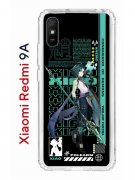 Чехол-накладка Xiaomi Redmi 9A Kruche Print Xiao Genshin