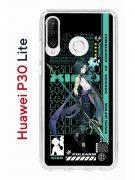 Чехол-накладка Huawei P30 Lite/Honor 20S/Honor 20 Lite/Nova 4e Kruche Print Xiao Genshin