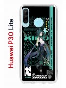 Чехол-накладка Huawei P30 Lite/Honor 20S/Honor 20 Lite/Nova 4e Kruche Print Xiao Genshin