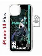 Чехол-накладка Apple iPhone 14 Plus (625965) Kruche PRINT Xiao Genshin