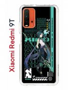 Чехол-накладка Xiaomi Redmi 9T Kruche Print Xiao Genshin