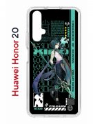 Чехол-накладка Huawei Honor 20/Nova 5T Kruche Print Xiao Genshin