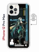 Чехол-накладка iPhone 12 Pro Max Kruche Magnet Print Alhaitham Genshin