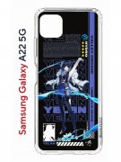 Чехол-накладка Samsung Galaxy A22 5G (625952) Kruche PRINT Yelan Genshin