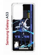 Чехол-накладка Samsung Galaxy A53 5G (630894) Kruche PRINT Yelan Genshin