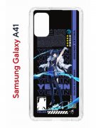 Чехол-накладка Samsung Galaxy A41 Kruche Print Yelan Genshin