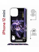 Чехол-накладка Apple iPhone 12 mini (598926) Kruche PRINT Raiden Genshin