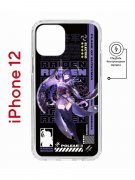 Чехол-накладка Apple iPhone 12  (598886) Kruche PRINT Raiden Genshin