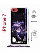 Чехол-накладка Apple iPhone 7 (598922) Kruche PRINT Raiden Genshin