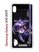 Чехол-накладка Samsung Galaxy A10 2019 Kruche Print Raiden Genshin