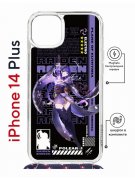 Чехол-накладка Apple iPhone 14 Plus (625962) Kruche PRINT Raiden Genshin