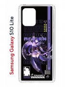 Чехол-накладка Samsung Galaxy S10 Lite (582683) Kruche PRINT Raiden Genshin