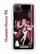 Чехол-накладка Huawei Honor 9S/Huawei Y5p Kruche Print Yae Miko Genshin