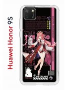 Чехол-накладка Huawei Honor 9S/Huawei Y5p Kruche Print Yae Miko Genshin