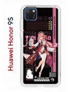 Чехол-накладка Huawei Honor 9S/Huawei Y5p Kruche Print Yae Miko Genshin