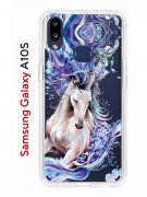 Чехол-накладка Samsung Galaxy A10S Kruche Print Грация