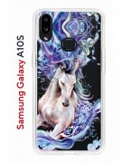 Чехол-накладка Samsung Galaxy A10S Kruche Print Грация
