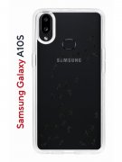 Чехол-накладка Samsung Galaxy A10S Kruche Print Муравьи
