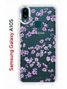 Чехол-накладка Samsung Galaxy A10S Kruche Print Сакура