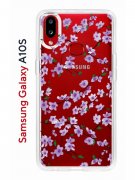 Чехол-накладка Samsung Galaxy A10S Kruche Print Сакура