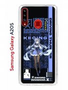 Чехол-накладка Samsung Galaxy A20S (588937) Kruche PRINT Genshin Keqinq