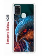 Чехол-накладка Samsung Galaxy A21S Kruche Print Орел