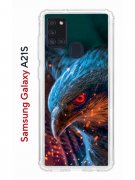 Чехол-накладка Samsung Galaxy A21S Kruche Print Орел