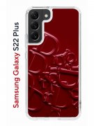Чехол-накладка Samsung Galaxy S22 Plus Kruche Print Dior