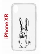 Чехол-накладка Apple iPhone XR (580656) Kruche PRINT Нормуль!