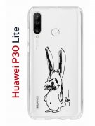 Чехол-накладка Huawei P30 Lite (585137) Kruche PRINT Нормуль!