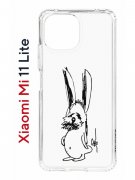 Чехол-накладка Xiaomi Mi 11 Lite (623777) Kruche PRINT Нормуль!